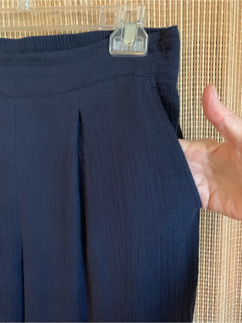 NWT Magaschoni ORGANIC Gauze Pants and Short-Sleeve Button Top Set - Picture 4 of 13